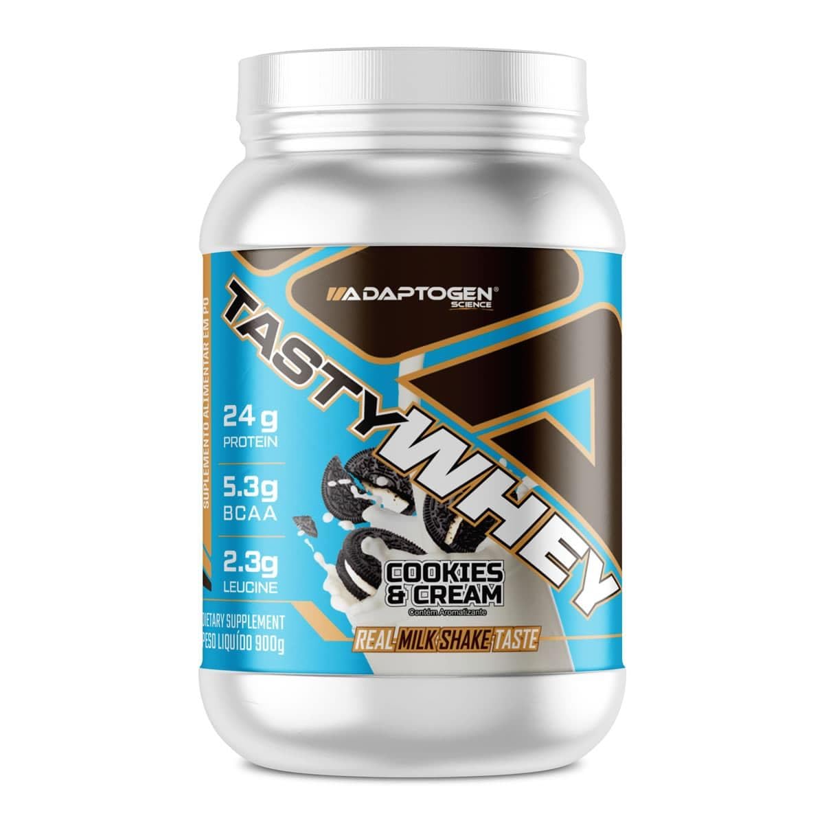 Tasty Whey (900g), Cookies & Cream., Adaptogen : Amazon.com.br